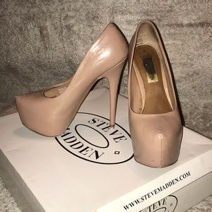 Nude Steve Madden Platforms